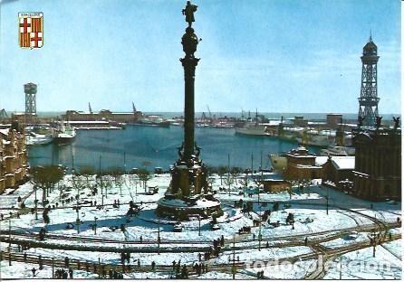 Postales: POSTAL A3972: Monumento a Colon en Barcelona - NULL