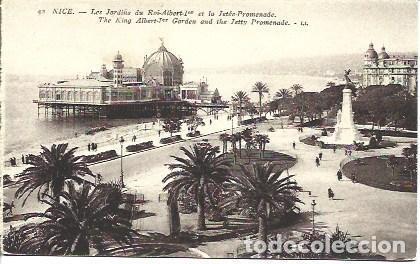 Postkarten: POSTAL A3462: Jardines del rey Alberto I en Niza - NULL