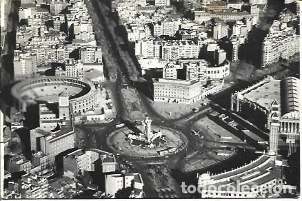 Postkarten: POSTAL A3995: Vista aerea de la Plaza de Espa&ntilde;a en Barcelona - NULL