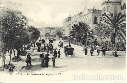 Postales: POSTAL A3472: La Promenade des Anglais en Niza