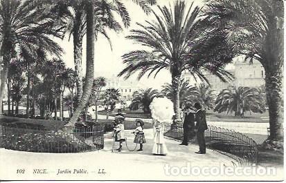 Postkarten: POSTAL A3460: Jardin publico de Niza - NULL