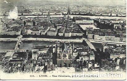 Postales: POSTAL A4616: Vista general de Lyon - Foto 1