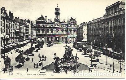Postales: POSTAL A4602: Plaza Terreaux en Lyon - NULL