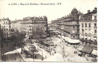 Postais: POSTAL A4598: Monumento Carnot en Lyon - NULL