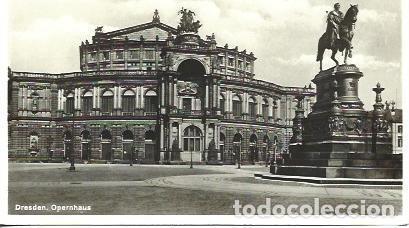 Postkarten: POSTAL A4457: Opera de Dresden