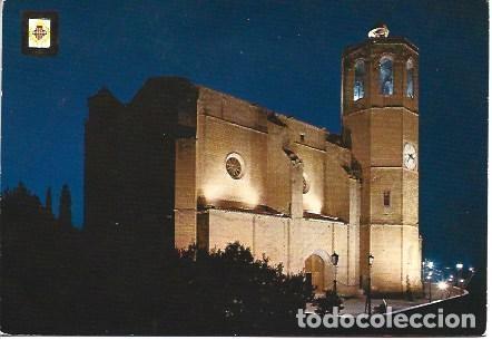 Postkarten: POSTAL L02669: Vista nocturna de la iglesia de Santa Maria en Balaguer - NULL