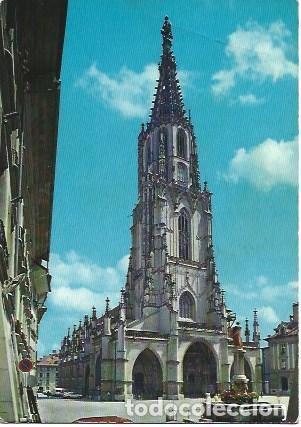 Postales: POSTAL L03018: Berna. Catedral y fuente - Foto 1
