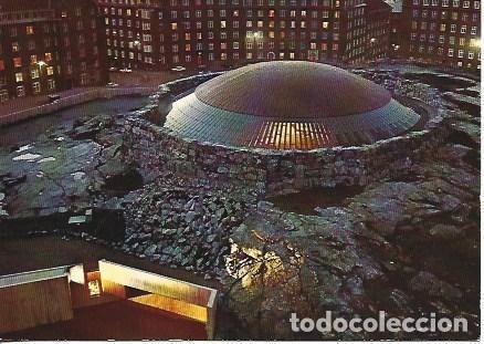 Postcards: POSTAL A4705: Iglesia de Temppeliaukio en Helsinki - NULL
