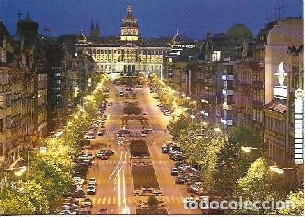 Postales: POSTAL A4690: Plaza de Wenceslao en Praga - NULL