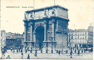 Postales: POSTAL A4649: Puerta de Aix en Marsella - Foto 1