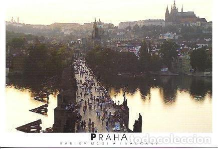Postkarten: POSTAL A4677: Karlov Most A Hradcany en Praga - NULL