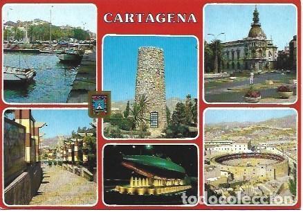 Cartoline: POSTAL L02864: Diversos aspectos de Cartagena