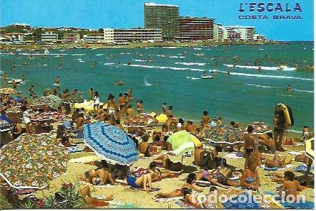 Postales: POSTAL A4246: Platja de Riells en LEscala - Foto 1