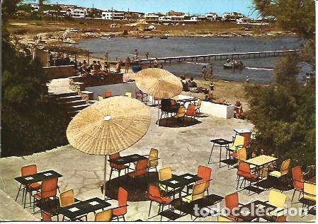 Cartoline: POSTAL A4251: Terraza en la playa de Riells de L'Escala