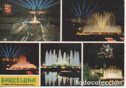 Postais: Postal E06886: Fuente Monumental. Barcelona - Varios