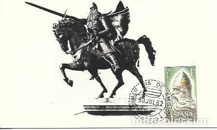 Cartes Postales: POSTAL A4418: Burgos. Monumento al Cid Campeador - NULL