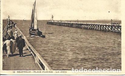 Postais: POSTAL A4403: Les Jetees de Deauville - NULL
