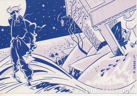 Postais: Postal E06627: 7&ordm; Sal&oacute; Internacional del C&oacute;mic de Barcelona. Postal de Vicente Tiburcio - Vicente Ti