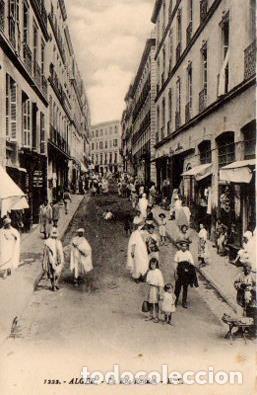 Postales: POSTAL PV06477: Alger. La Rue Randon - Foto 1