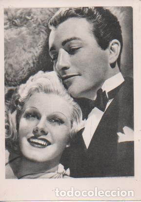 Postales: Postal E06809: Postal B/n de Jean Harlow y Robert Taylor - Varios