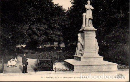 Postcards: POSTAL PV06902: Bruxelles, Monument Frere-Orban - NULL