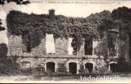 Cartoline: POSTAL PV06986: Bayonne. Ruines du Chateau de Maracq ou sejourna Napoleon - NULL