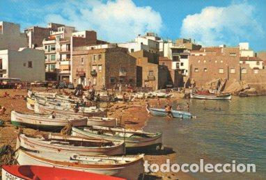 Postales: POSTAL PV06775: Barcas en la playa de La Escala, Gerona - Foto 1