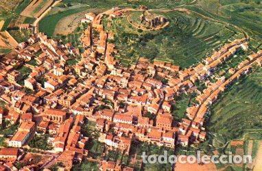 Postkarten: POSTAL PV06742: Bagur vista aerea del castillo y pueblo - NULL