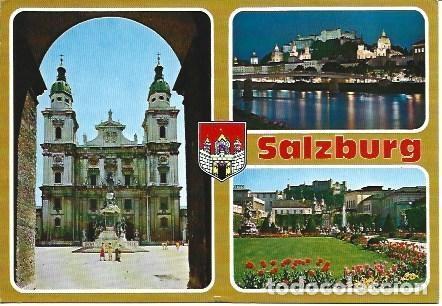 Postales: POSTAL L03897: Panoramicas de Salzburgo - Foto 1