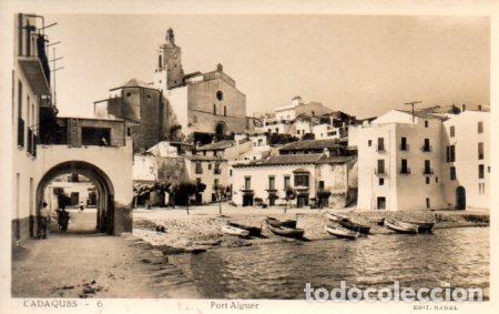 Cartoline: POSTAL PV06281: Detalle Port Alguer en Cadaques - NULL