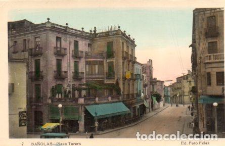 Postales: POSTAL PV06320: Pla&ccedil;a Turers en Ba&ntilde;olas - Foto 1