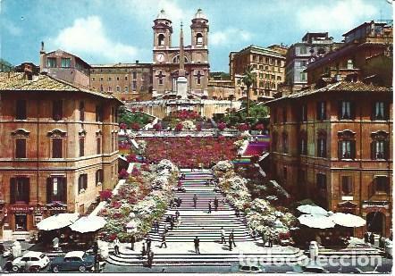 Postales: POSTAL A5081: Roma. Plaza de Espa&ntilde;a - Foto 1