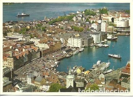 Cartoline: POSTAL A5101: Puerto de Bergen en Noruega - NULL
