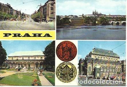 Postales: POSTAL L04315: Vistas de Praga - Foto 1