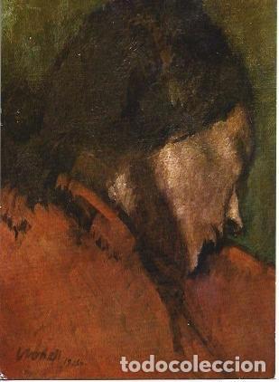 Postales: POSTAL L04823: Gitana, por Isidre Nonell - Foto 1