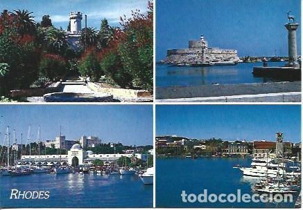 Postcards: POSTAL A4942: Vistas de Rodas, Grecia