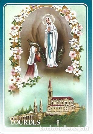 Postales: POSTAL L04915: Lourdes. La Aparicion - Foto 1