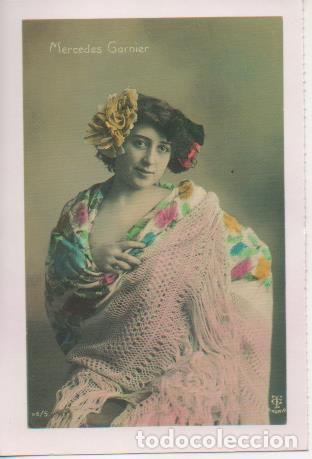 Postales: Postal E07773: Las Mas Bellas Postales del Siglo XIX y XX. Artistas Famosas. Mercedes Garnier - Vari