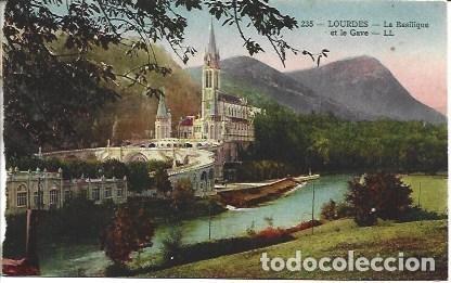 Postales: POSTAL L04693: Lourdes, Basilica - Foto 1
