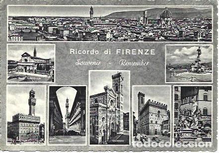 Postkarten: POSTAL L04715: Recuerdos de Florencia - NULL