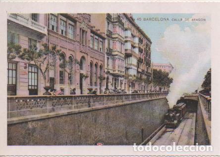 Postkarten: Postal E07667: Las Mas Bellas Postales del Siglo XIX y XX. Barcelona, Calle Arag&oacute;n - Varios