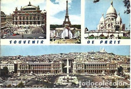 Postales: POSTAL L05171: Paris, monumentos - Foto 1