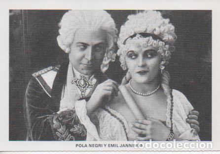 Postais: Postal E07867: Las Mas Bellas Postales. Cine de los a&ntilde;os 20 y 30. Pola Negri y Emil Jannings - Vario