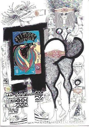 Postcards: POSTAL A5983: Publicidad de Stingers Cocktails en Barcelona - NULL