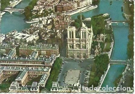 Postales: POSTAL L05336: Paris en avion - Foto 1
