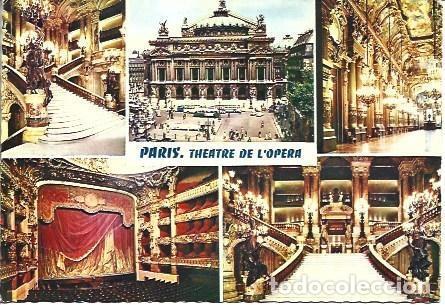 Postales: POSTAL L05321: Paris. Teatro de la Opera - Foto 1