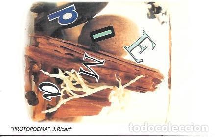 Postales: POSTAL A5461: Protopoema, por J. Ricart - NULL