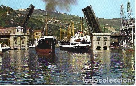Postales: POSTAL L05732: Puente del Generalisimo en Bilbao - Foto 1