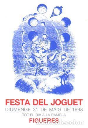 Postales: POSTAL PV07206: Publicitat Festa del Joguet a Figueres, maig 1998 - NULL