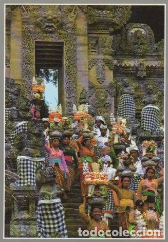 Postkarten: POSTAL PV07088: Festiva at Kehen Temple Bangli, Bali - NULL